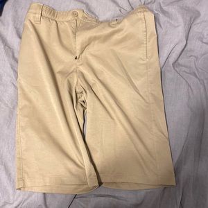 Khaki under armor dress or casual shorts